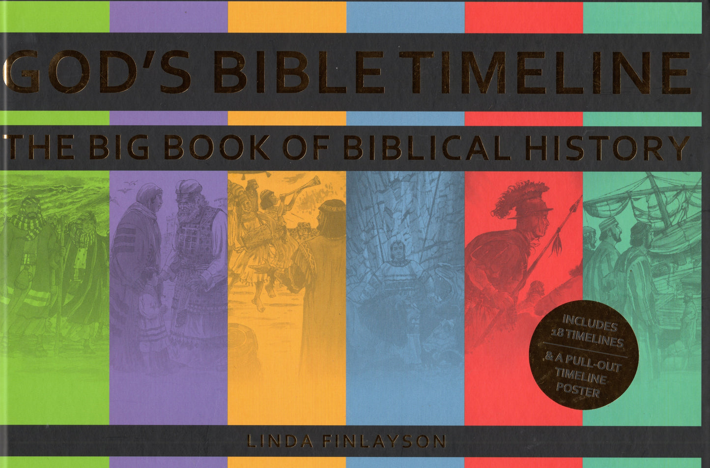 GODS BIBLE TIMELINE THE BIG BOOK OF BIBLICAL HISTORY by Linda Finlayson