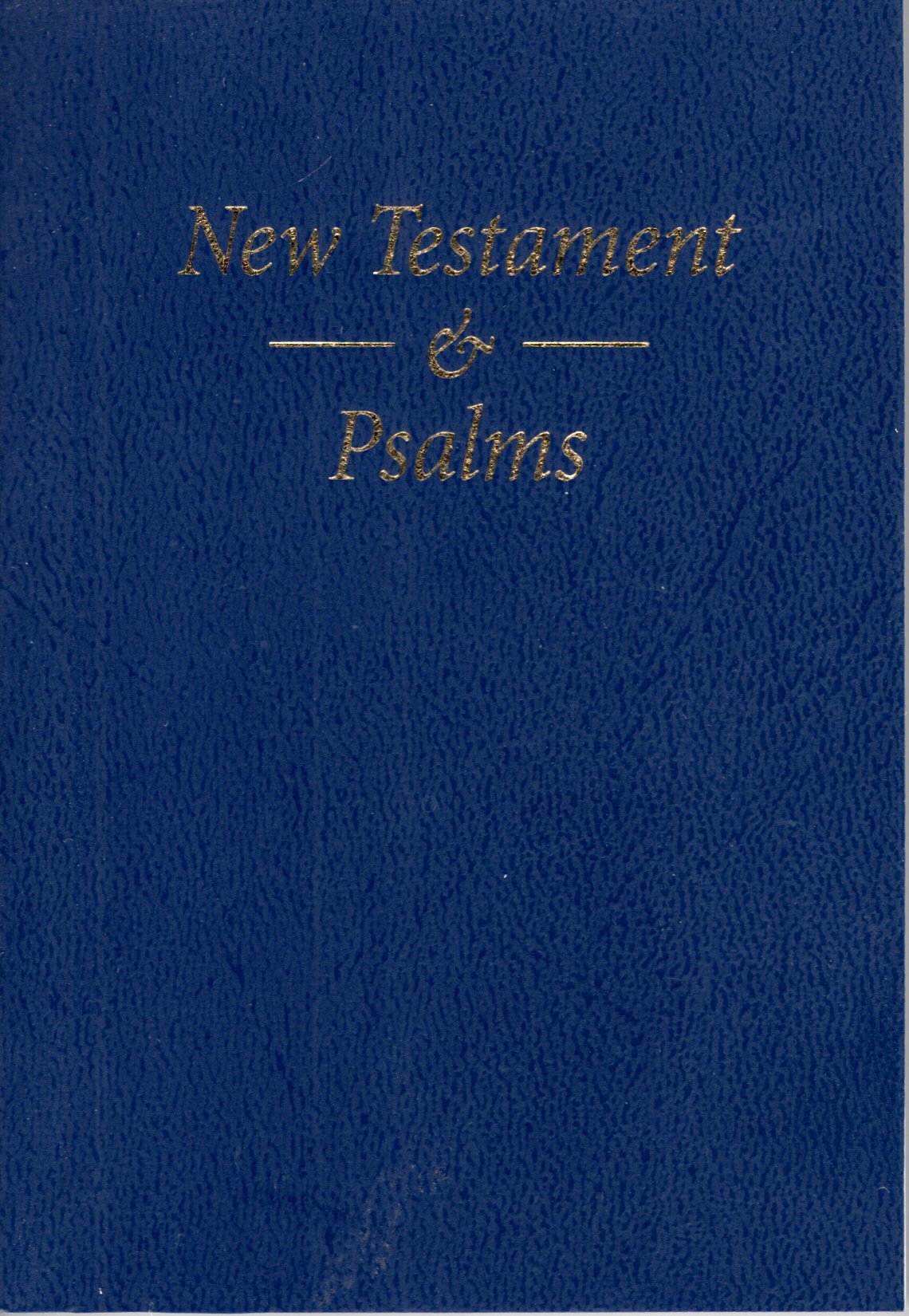 KJV Blue Pocket Size New Testament & Psalms
