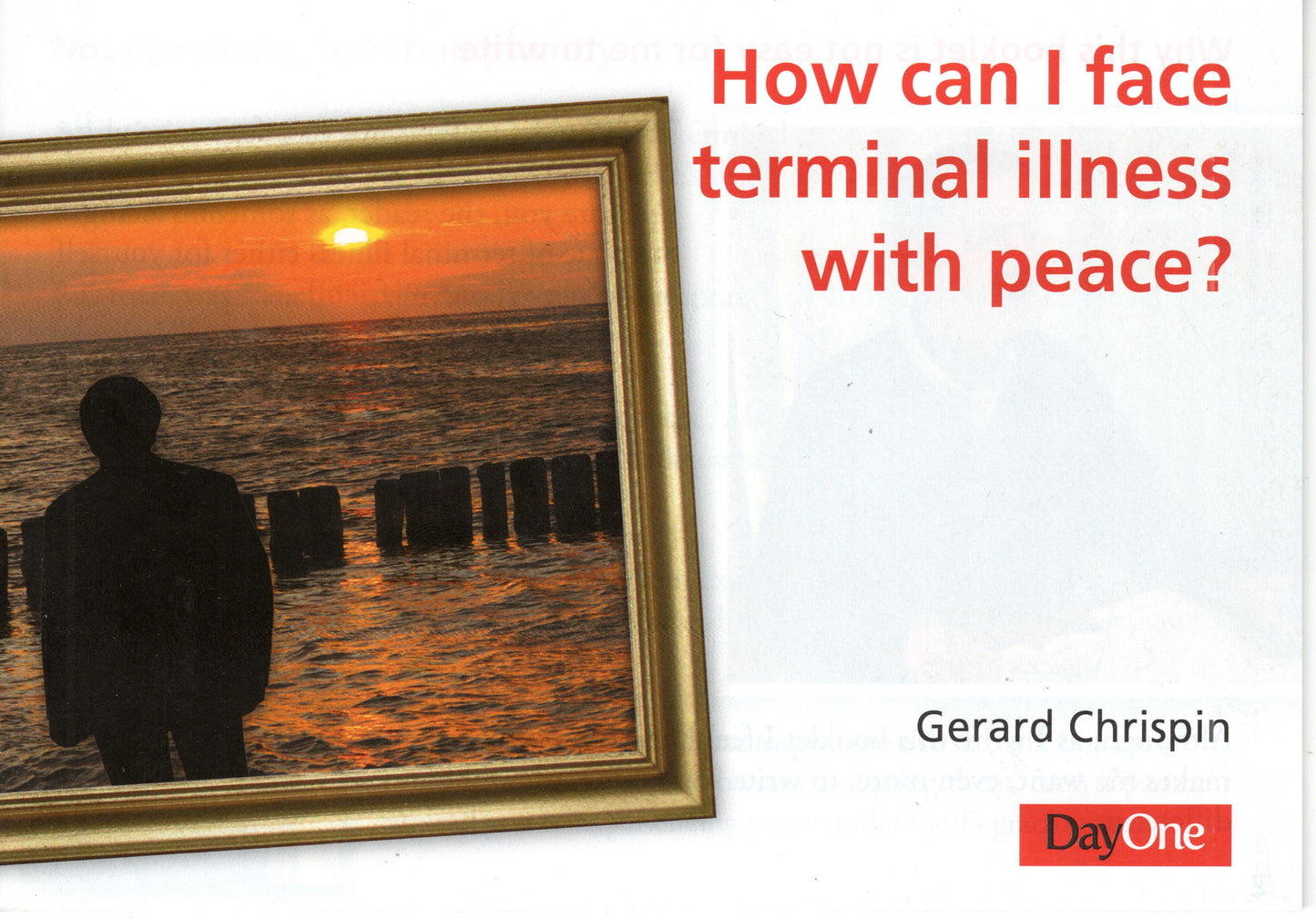 How Can I Face Terminal Illness With Peace? by Gerard Chrispin
