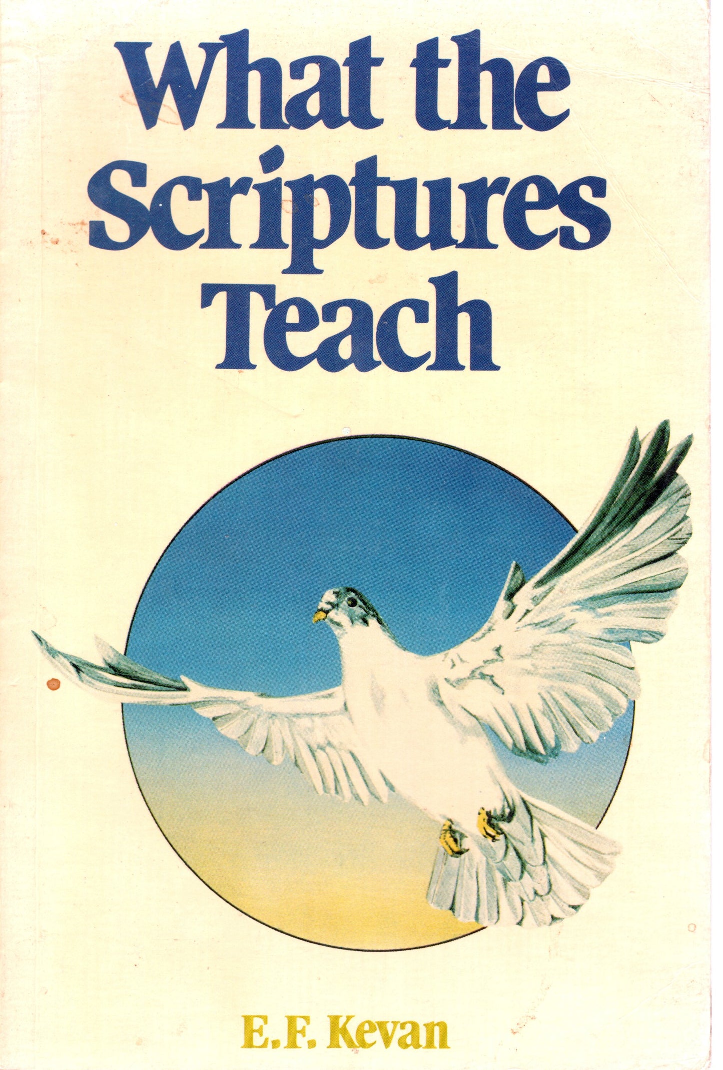 What The Scriptures Teach - E.F.Kevan - SH