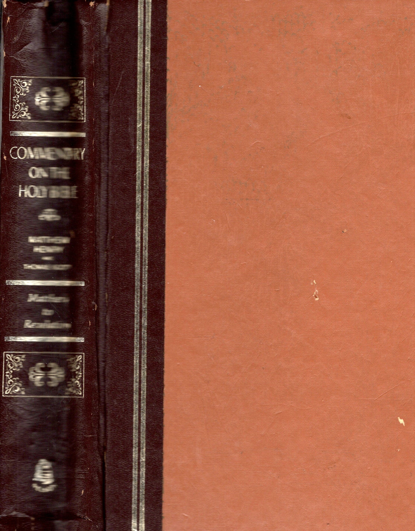 Commentary on the Bible - Matthew Henry and Thomas Scott - 3 volume set -SH - Good Condition