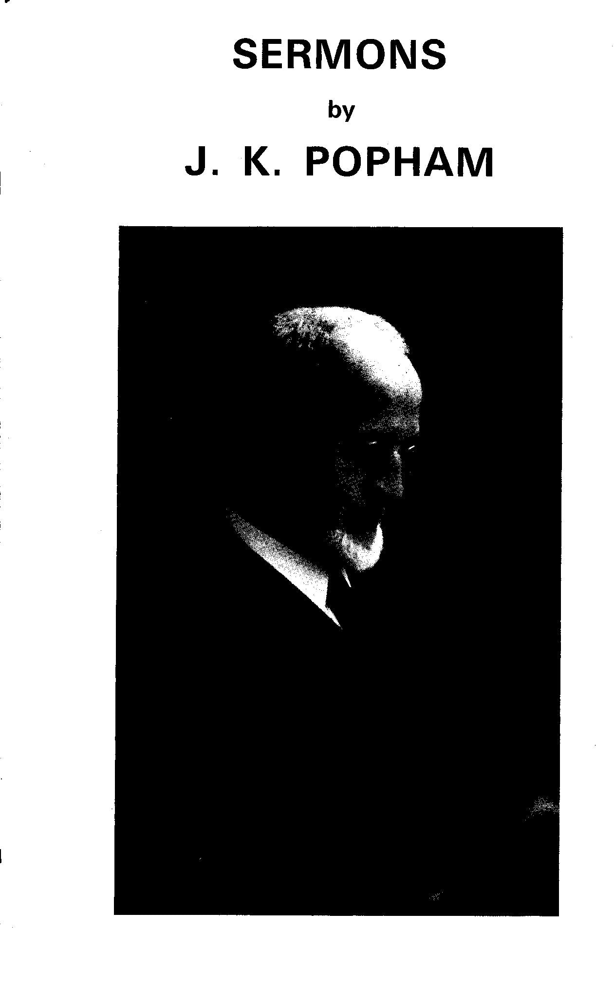 Sermons -J K Popham Volume 111 -SH - Good condition