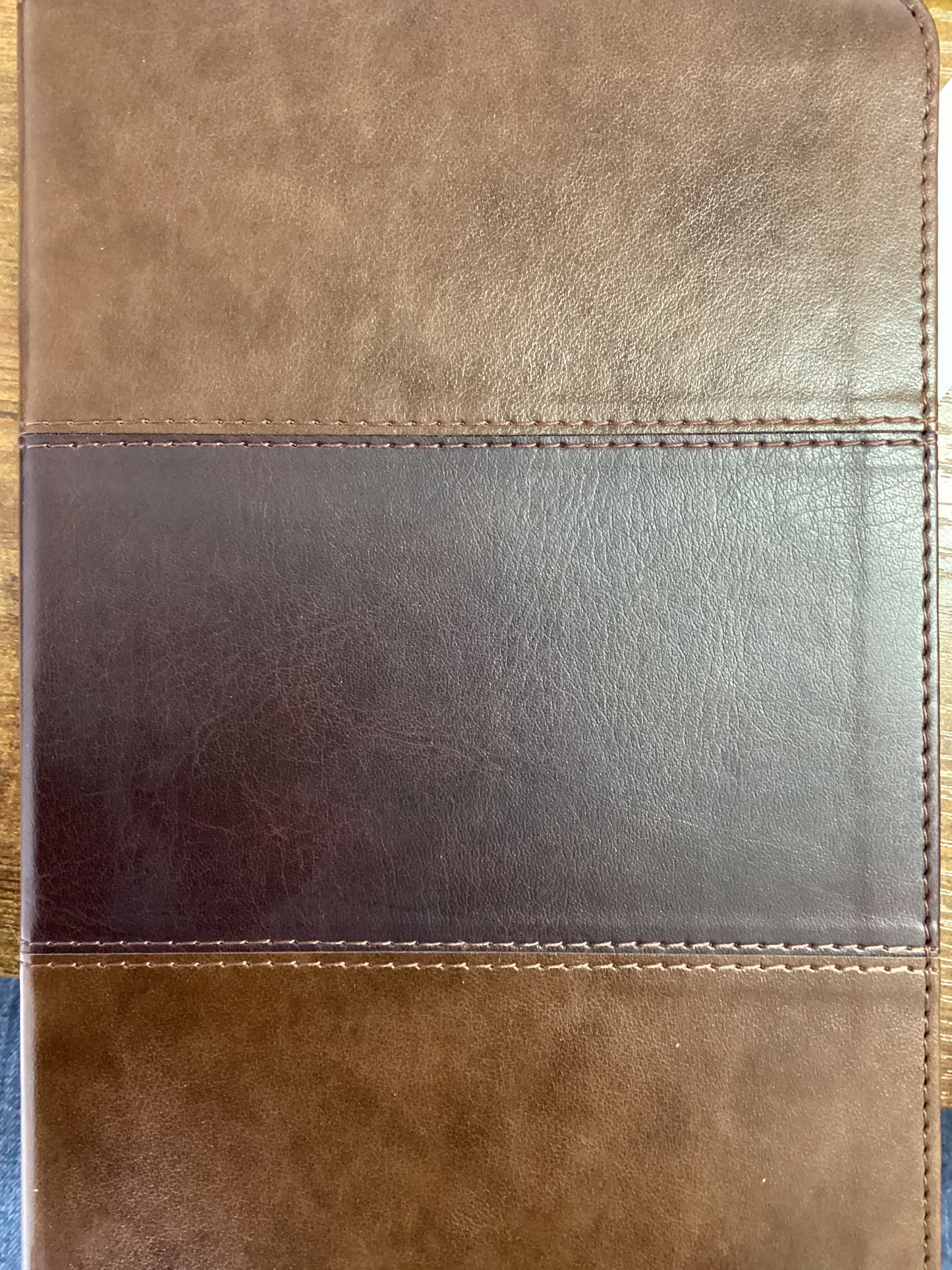 KJV Thinline Reference Bible, Saddle Brown LeatherTouch