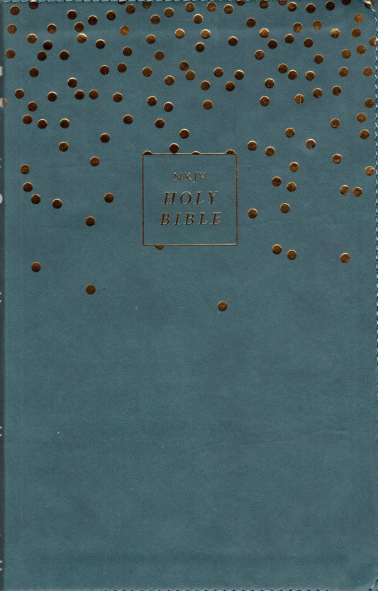 NKJV Thinline Bible - Youth Edition - Teal Blue Cover