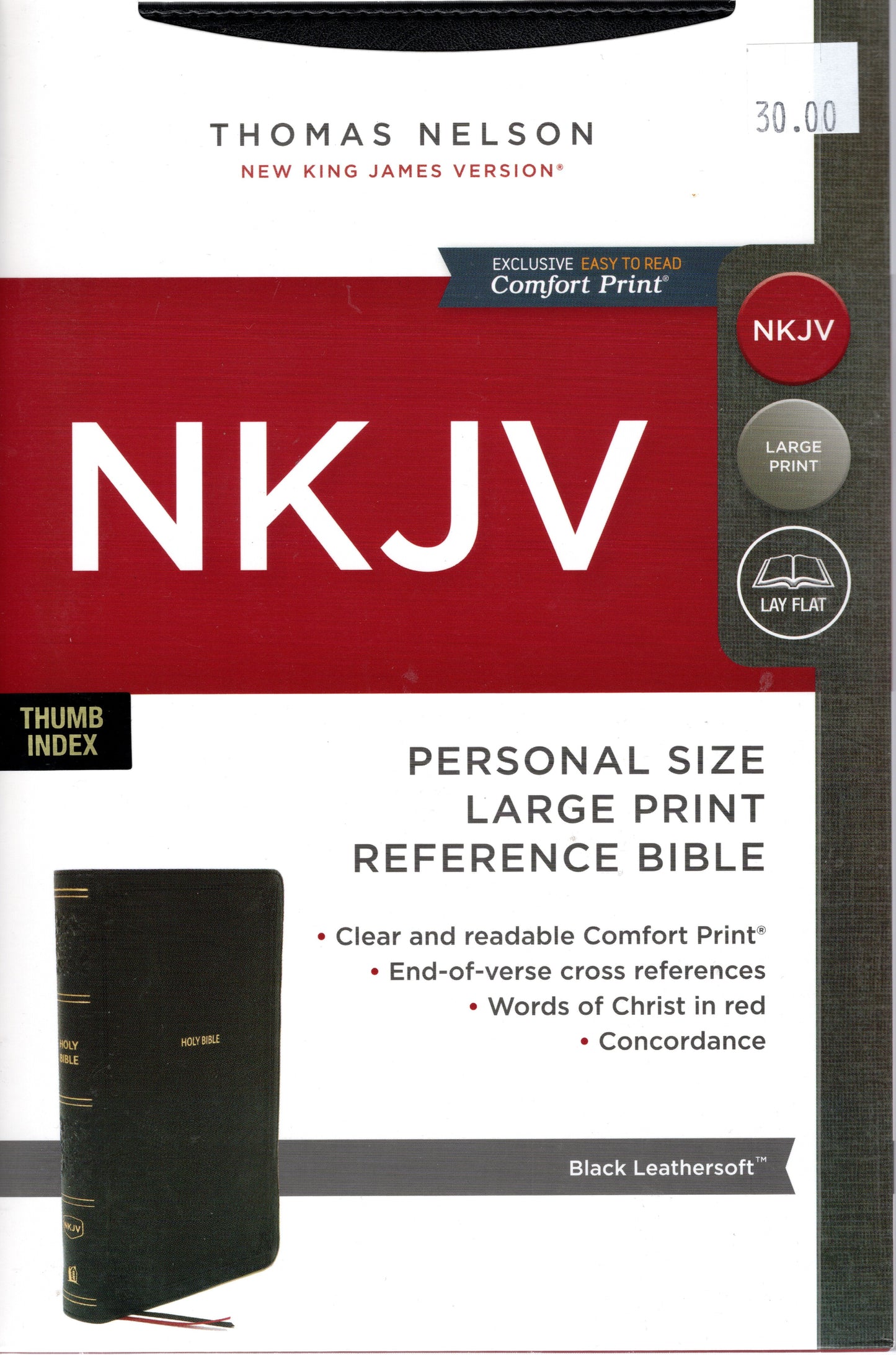 Thumb Index personal size Reference Bible