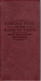 Chequebook Of The Bank Of Faith by Charles Haddon Spurgeon