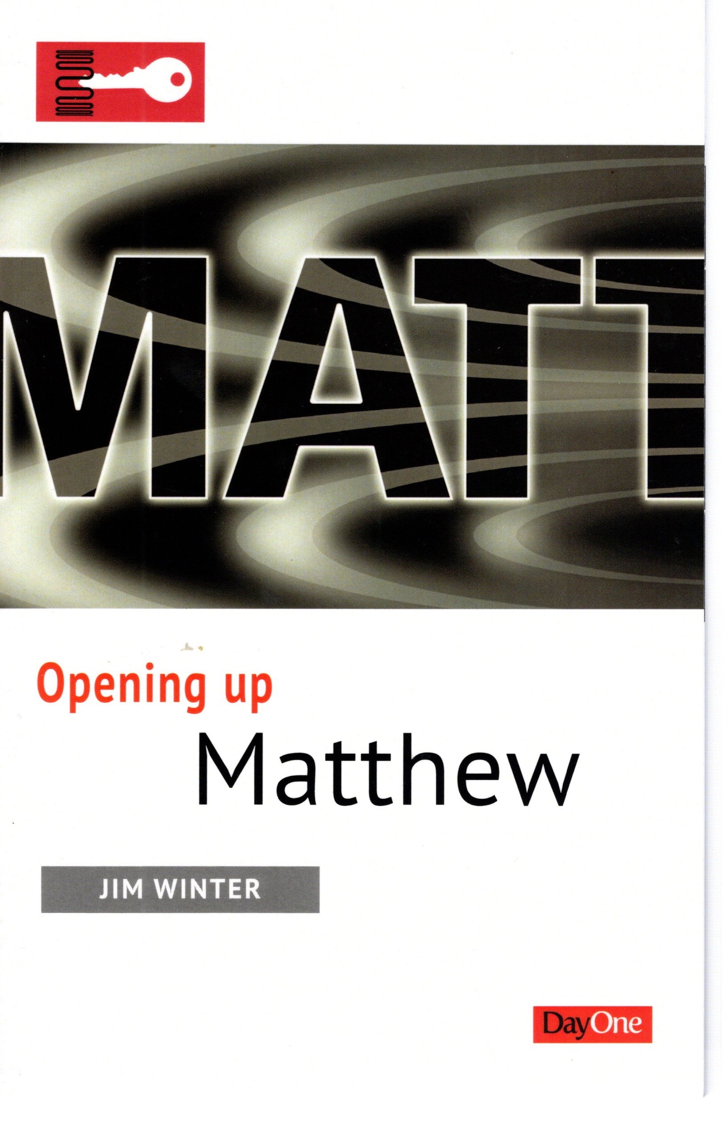 Opening up Matthew by Jim Winter