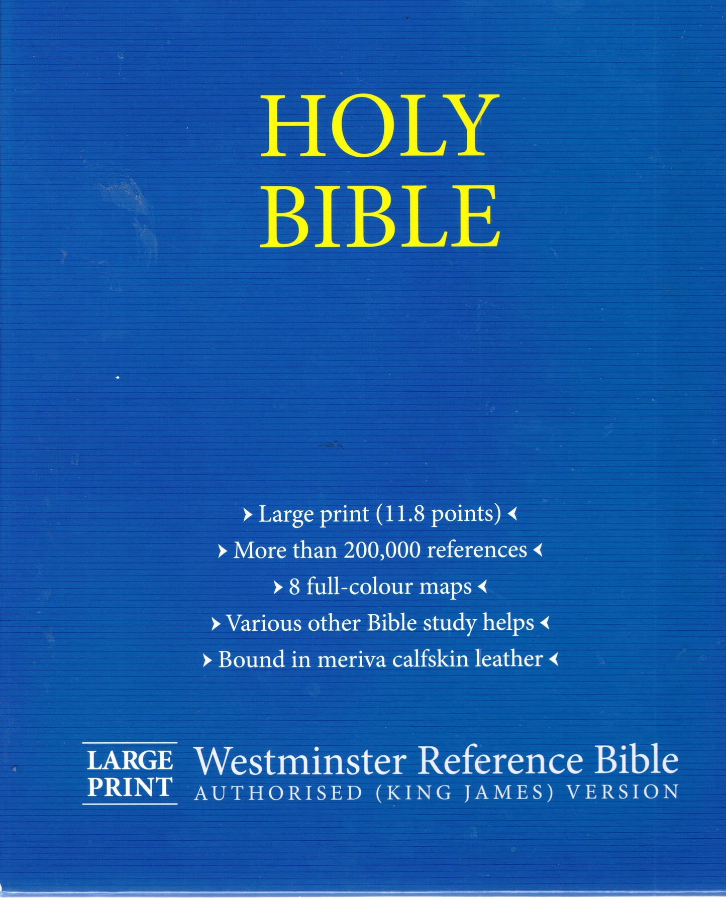 Westminster Reference Bible Large Print