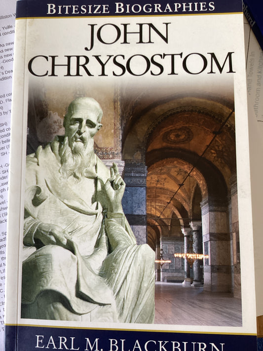 John Chrysostom - Earl M Blackburn - SH - Good condition