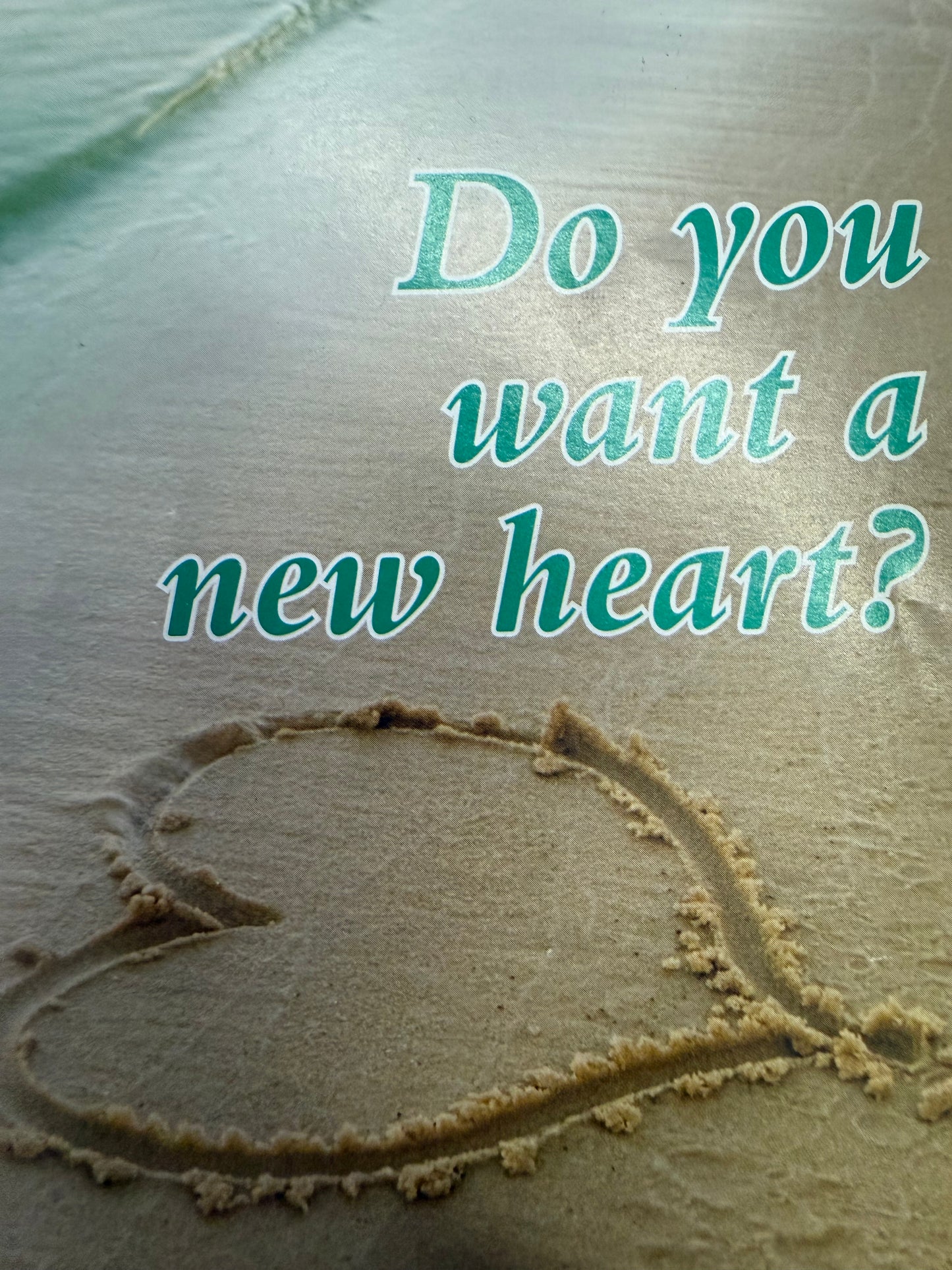 Do you want a new heart?