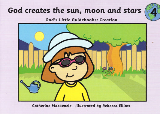 God Creates The Sun, Moon And Stars No4 by Catherine Mackenzie