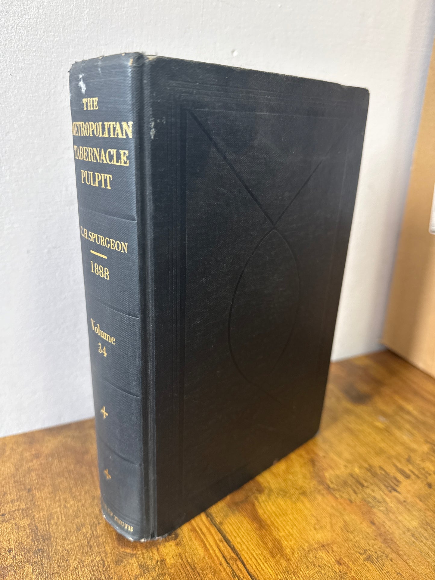 The Metropolitan Tabernacle Pulpit. 1888 Volume 34 - C. H. Spurgeon - SH - Fair condition