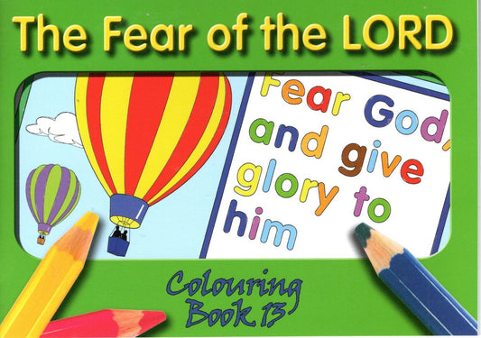 The Fear Of The Lord - Colouring Book