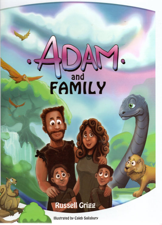 Adam and Family by Russell Grigg