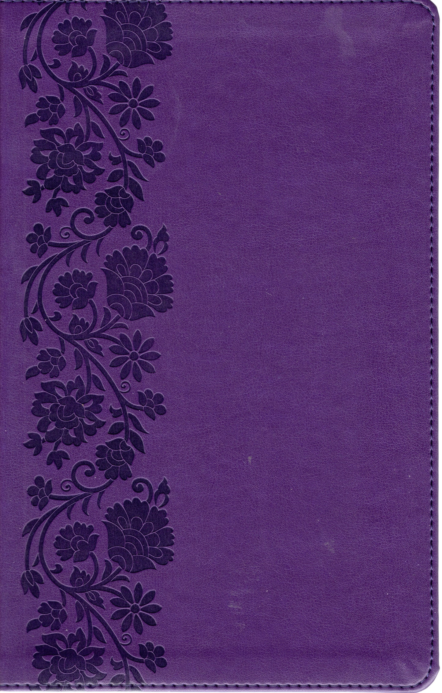 NKJV personal size large print reference bible - Purple