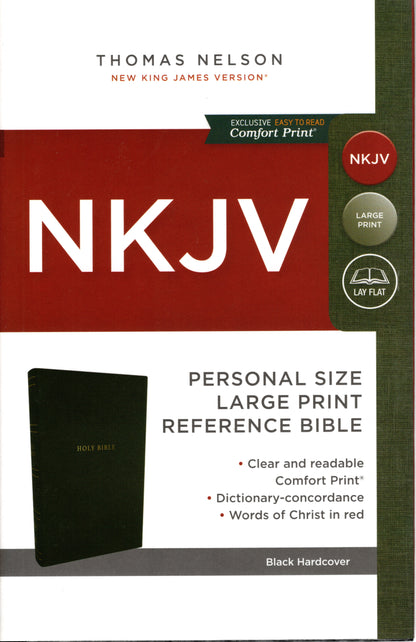 NKJV Holy Bible Personal Size Large Print Reference Bible
