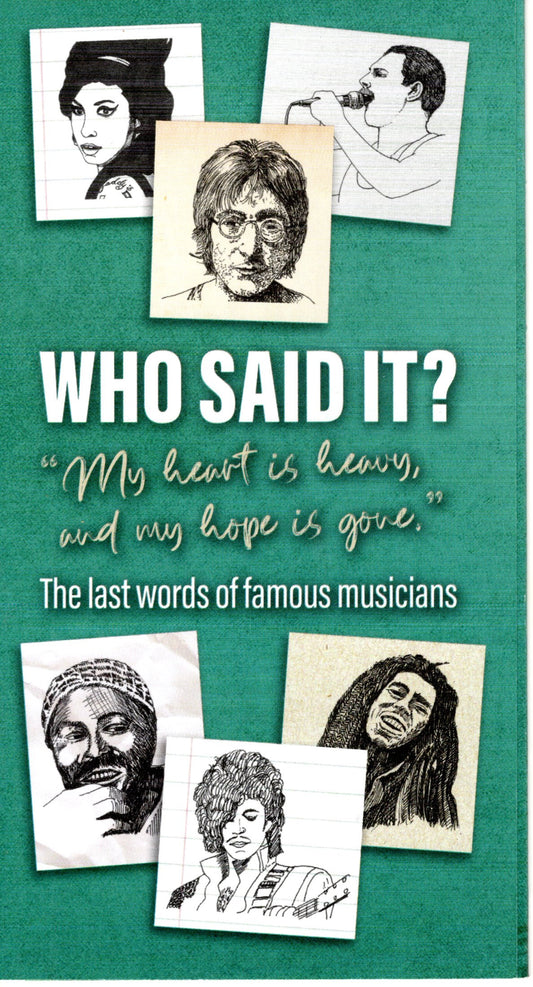 who said it? by Alan Hill and Paula Hill
