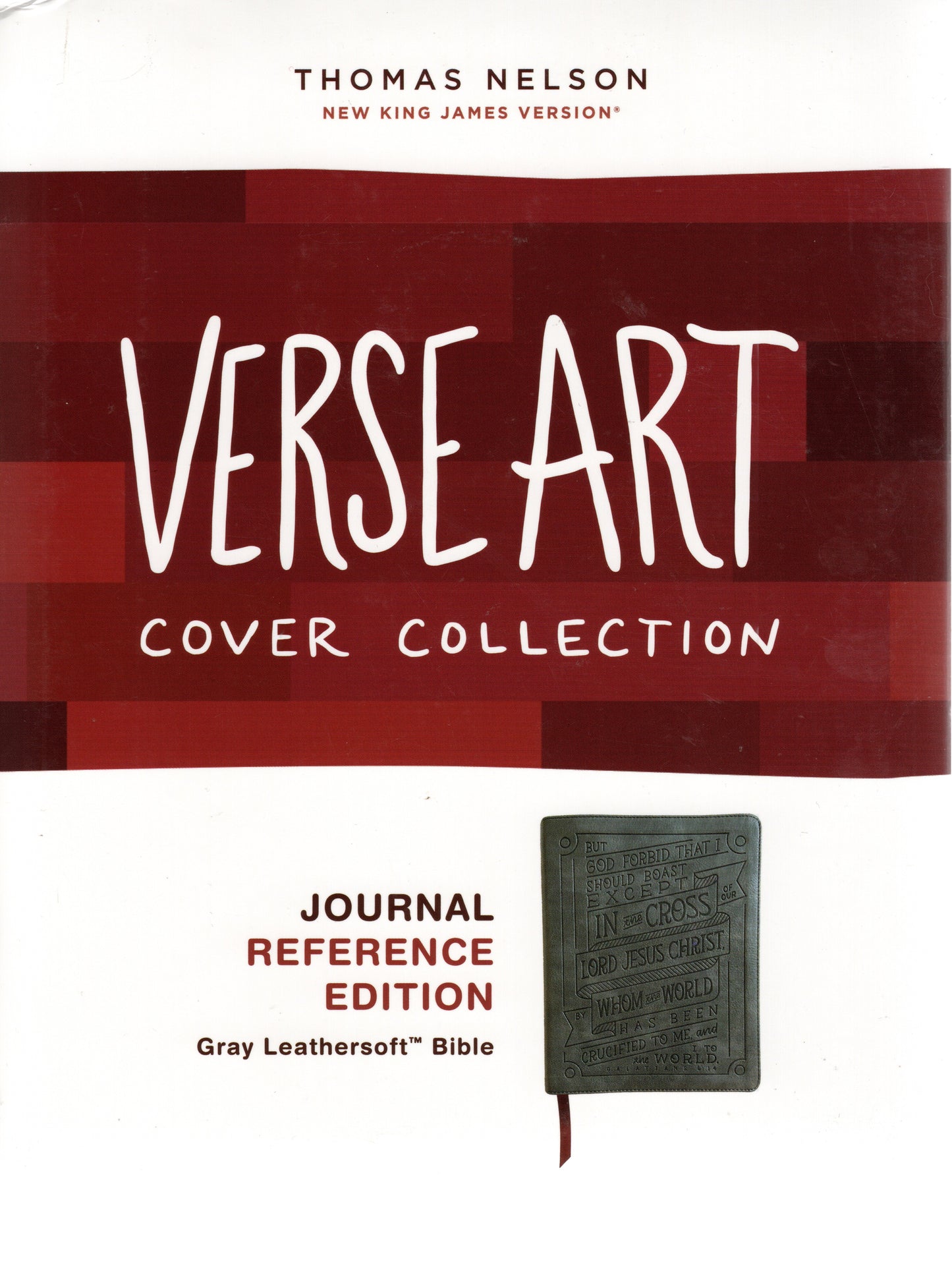 Journal Reference Edition Verse Art NKJV Bible