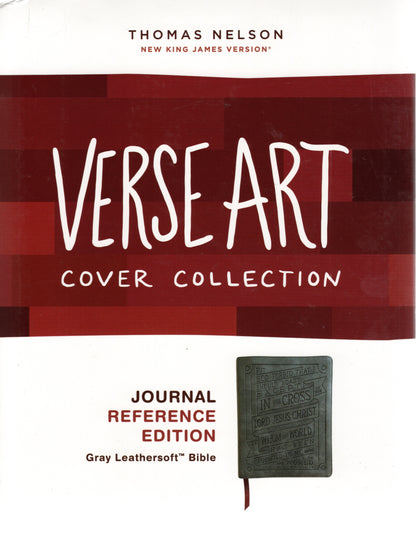 Journal Reference Edition Verse Art NKJV Bible