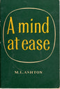 A Mind At Ease by M. L Ashton (SH)