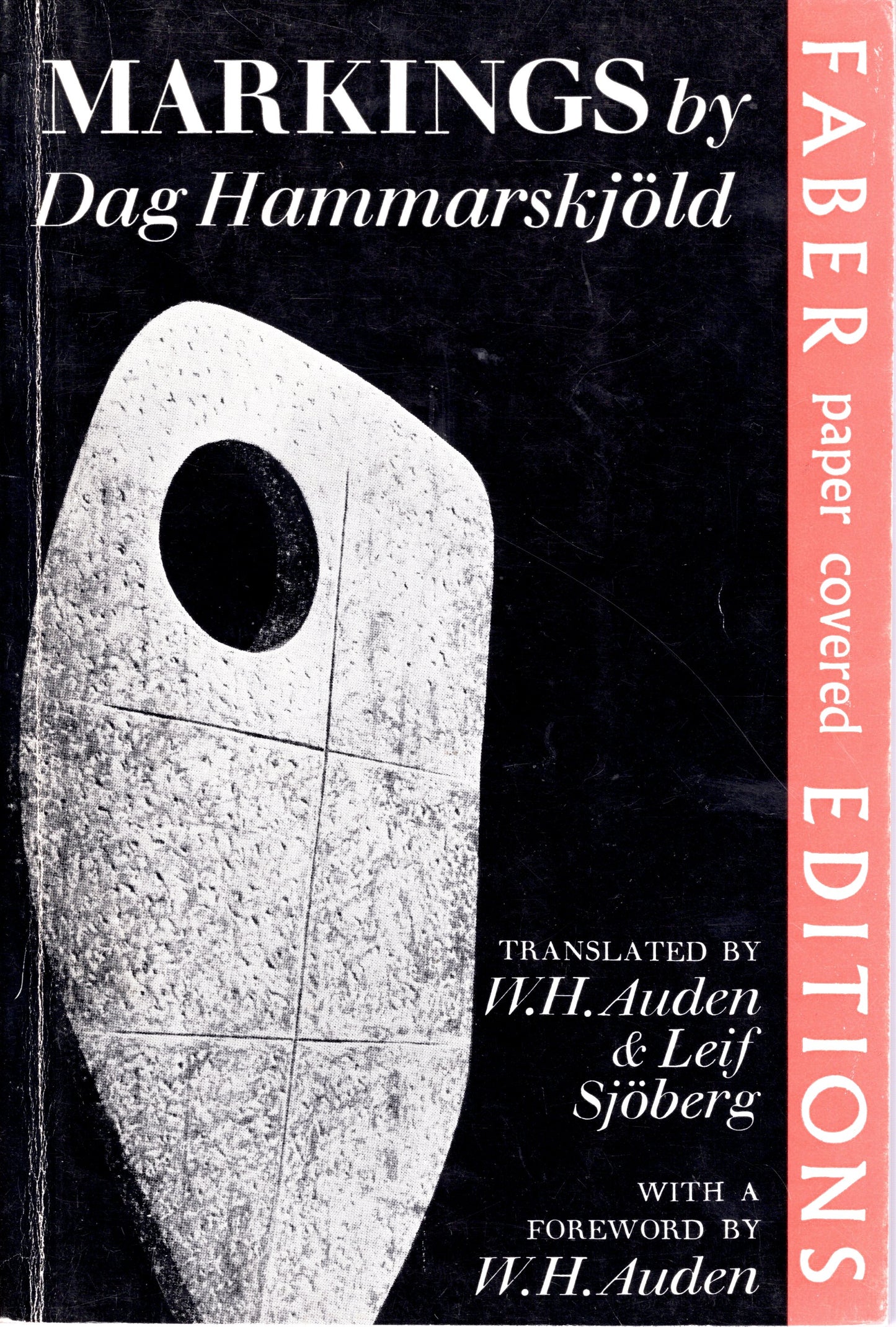 Markings by  Dag Hammarskjold - W. H. Auden and Leif Sjoberg -  SH - Good condition