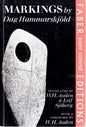 Markings by  Dag Hammarskjold - W. H. Auden and Leif Sjoberg -  SH - Good condition