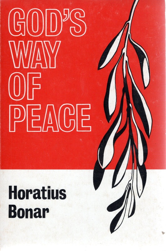 God's Way Of Peace - Horatius Bonar - SH -Good condition