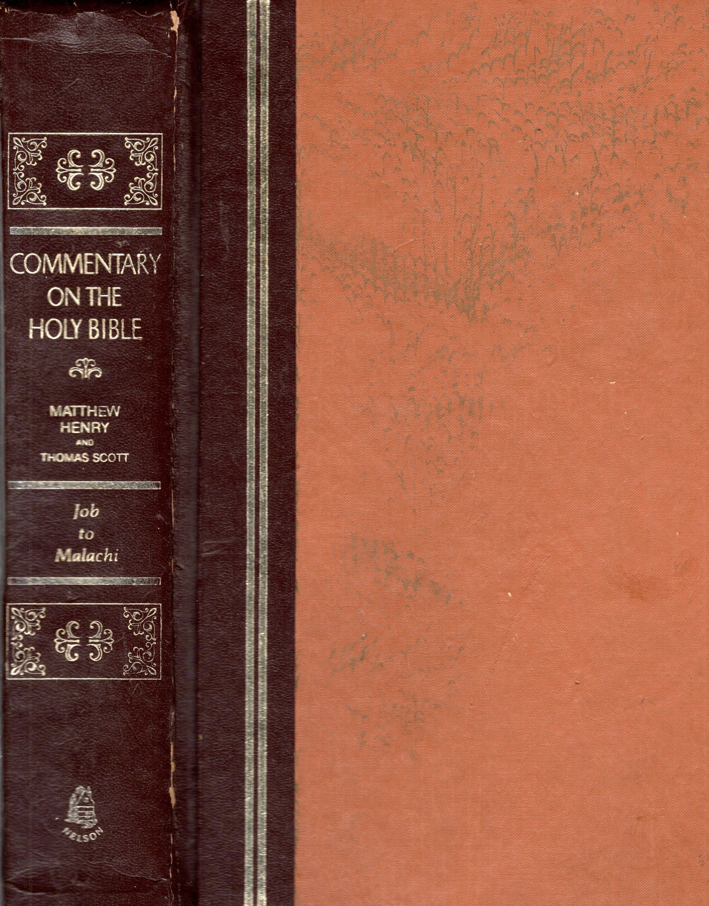 Commentary on the Bible - Matthew Henry and Thomas Scott - 3 volume set -SH - Good Condition