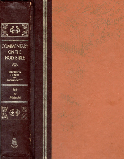 Commentary on the Bible - Matthew Henry and Thomas Scott - 3 volume set -SH - Good Condition