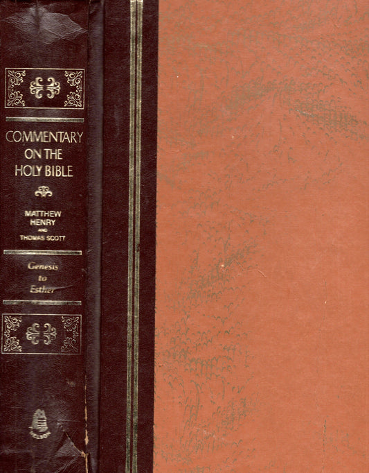 Commentary on the Bible - Matthew Henry and Thomas Scott - 3 volume set -SH - Good Condition