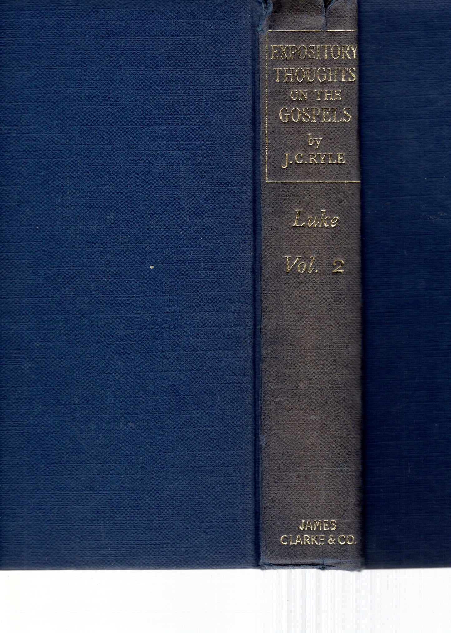 Expository Thoughts On The Gospels - Luke VOL 2 - J. C. Ryle SH - Good condition
