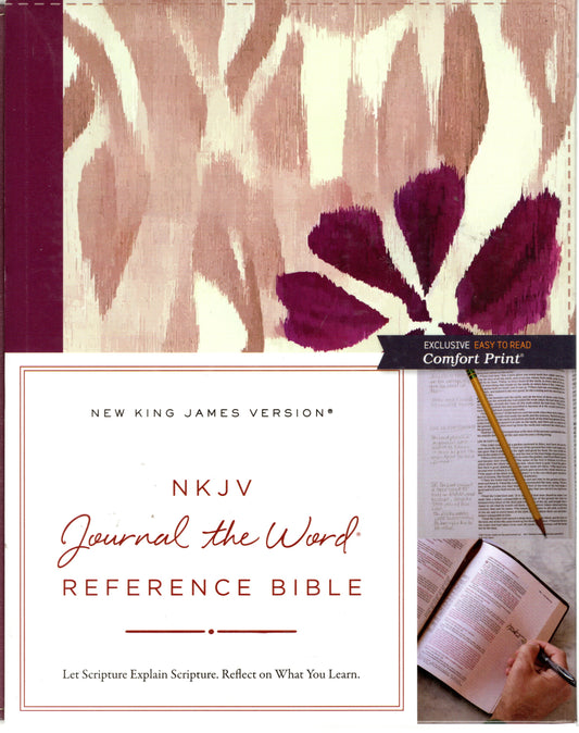 Nkjv Journal the word Reference Bible - Floral