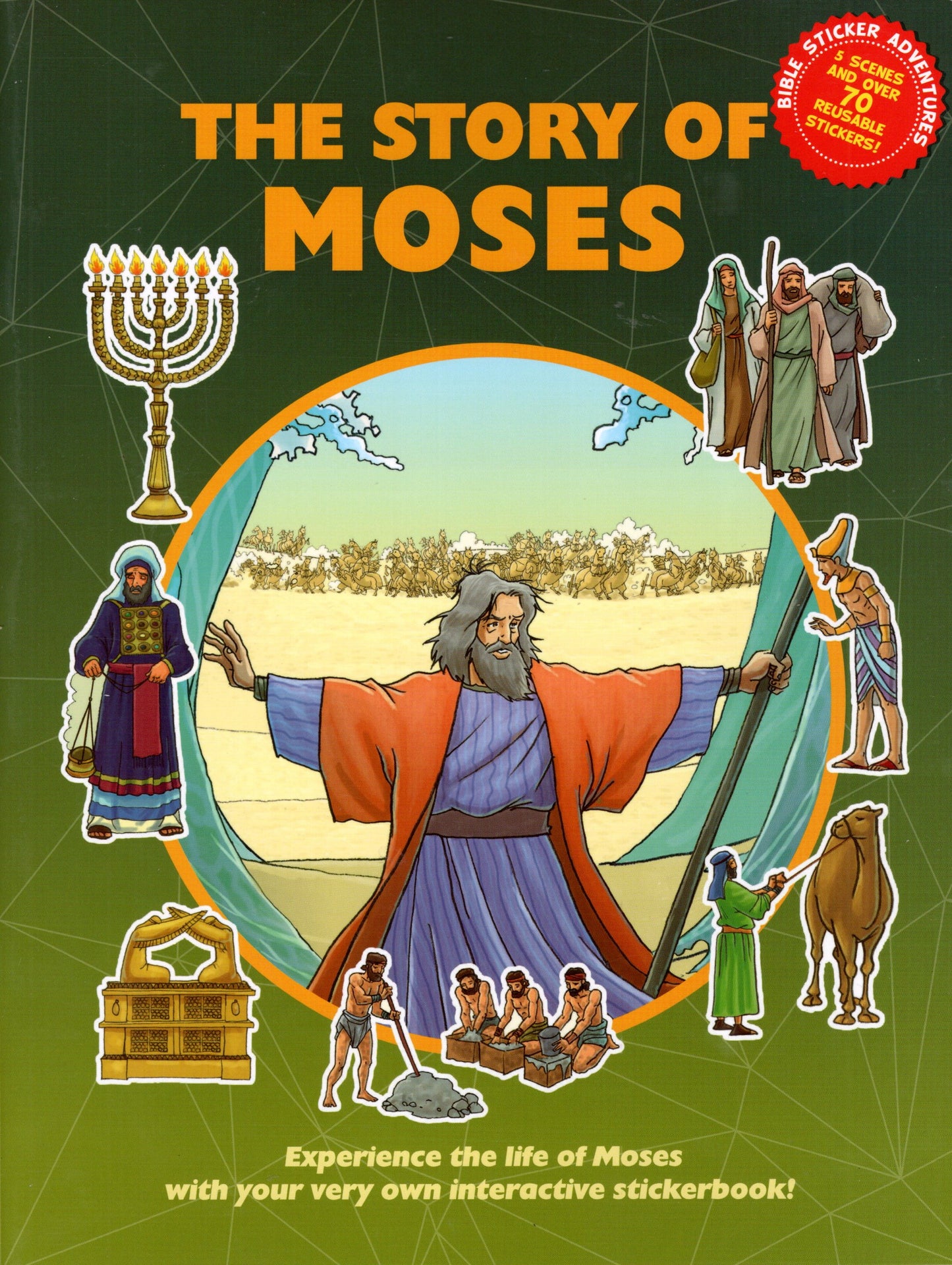 Bible Sticker Adventure: The Story of Moses