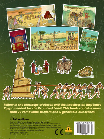 Bible Sticker Adventure: The Story of Moses