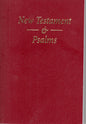 KJV New Testament & Psalms RED Pocket Size